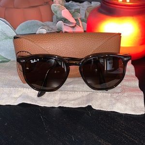 Ray Ban RB4306 Dark Brown Lenses Tortoise Frame